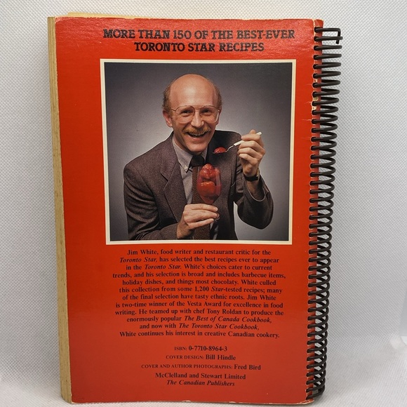 The Toronto Star Cookbook by Jim White Spiral Bound 1983 - Picture 5 of 11